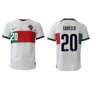 Lacne Muži Futbalové dres Portugalsko Joao Cancelo #20 MS 2022 Krátky Rukáv - Preč